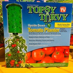 The Original Allstate Innovations Topsy-Turvy Upside Down Tomato Planter